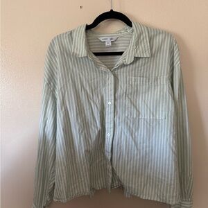 OLD NAVY | XXL | green stripe